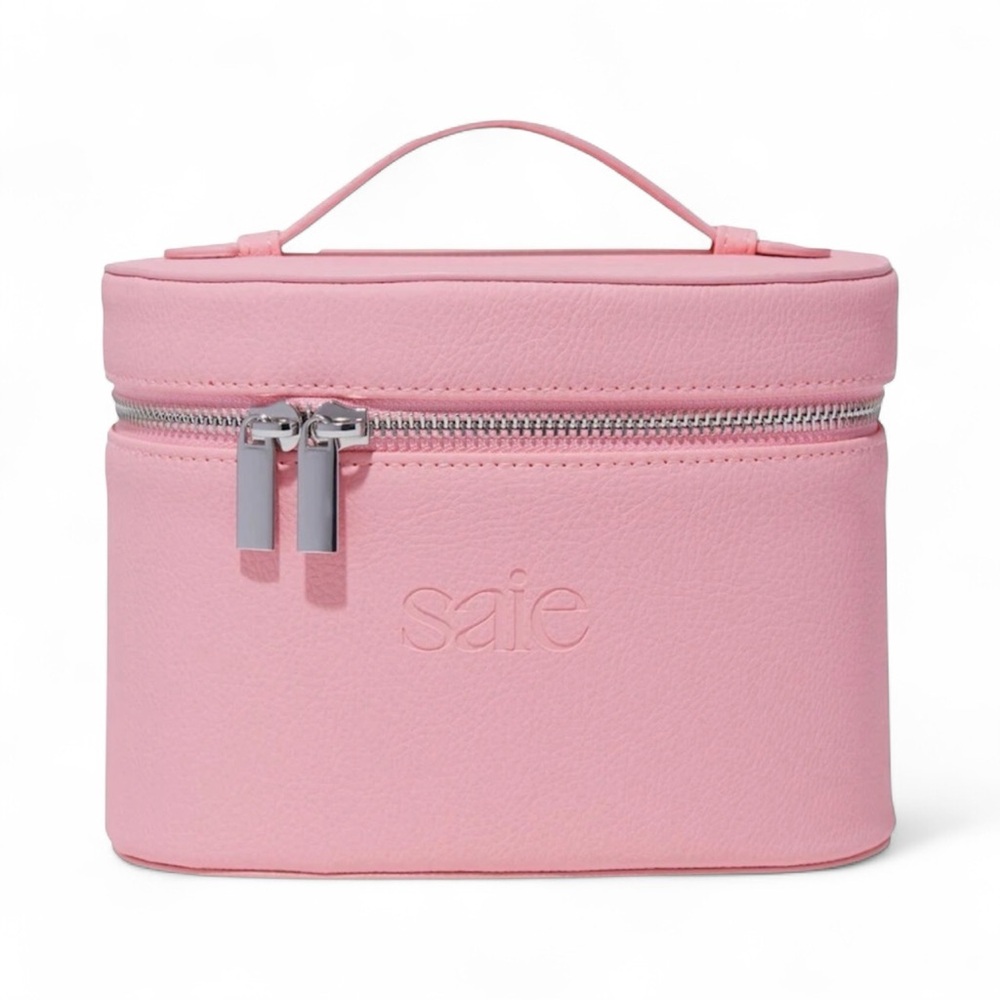 Saie Blush Pink Cosmetic Case